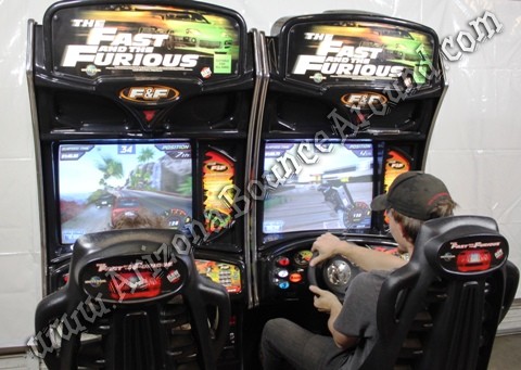 arcade racing games for rent Denver Colorado